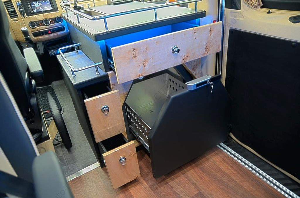 Μικρό λεωφορείο, Επιβατικό βαν Mercedes-Benz Sprinter 319 VIP 8+1: φωτογραφία 9