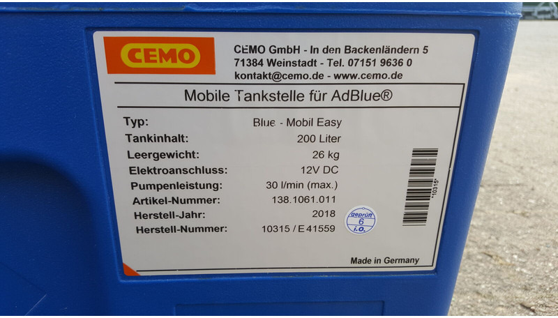 ADBLUE tank - Φορτηγό βυτιοφόρο: φωτογραφία 4 ADBLUE tank - Φορτηγό βυτιοφόρο: φωτογραφία 4
