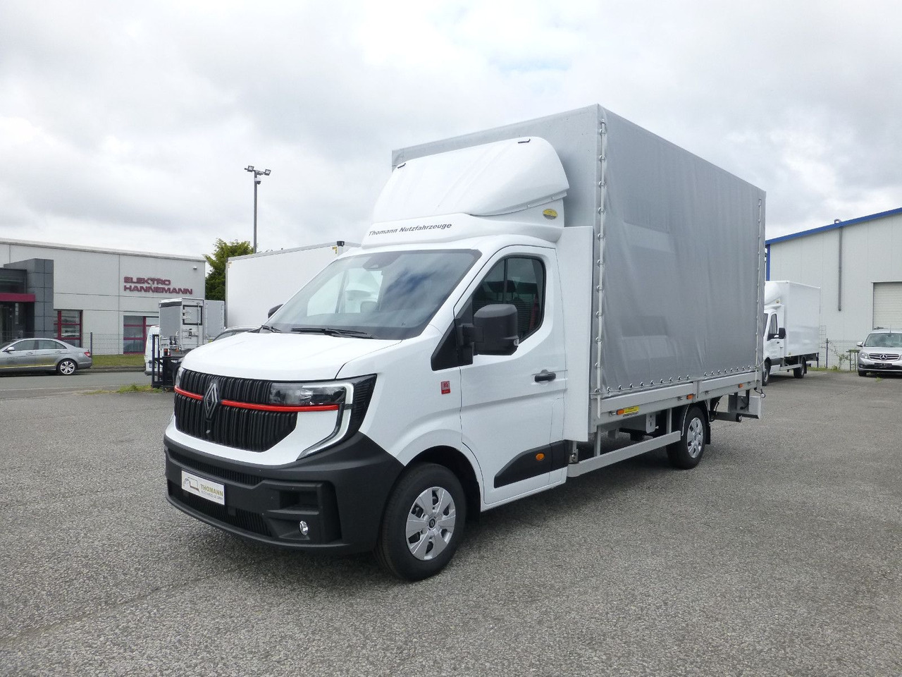 Renault NEW Master Pritsche Plane BÄR Ladebordwand - Επαγγελματικό αυτοκίνητο με μουσαμά: φωτογραφία 3 Renault NEW Master Pritsche Plane BÄR Ladebordwand - Επαγγελματικό αυτοκίνητο με μουσαμά: φωτογραφία 3