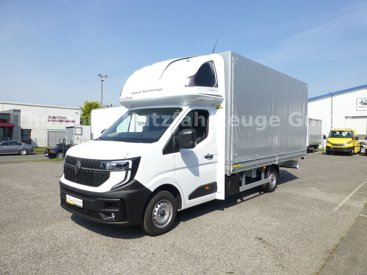 Renault NEW Master Pritsche Plane Schlafkabine - Επαγγελματικό αυτοκίνητο με μουσαμά: φωτογραφία 1 Renault NEW Master Pritsche Plane Schlafkabine - Επαγγελματικό αυτοκίνητο με μουσαμά: φωτογραφία 1