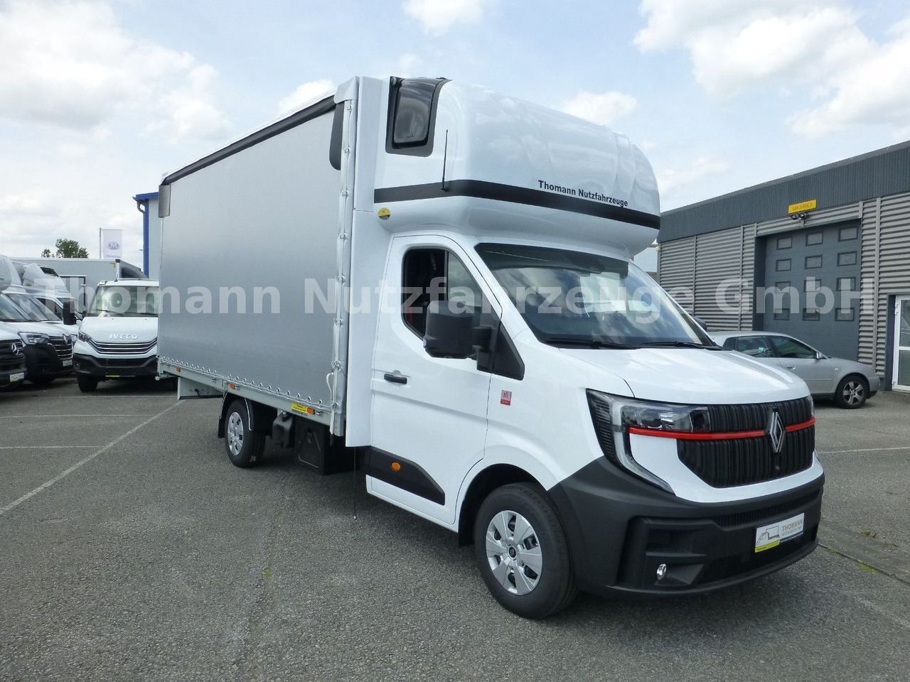 Renault NEW Master Pritsche Plane Schlafkabine - Επαγγελματικό αυτοκίνητο με μουσαμά: φωτογραφία 1 Renault NEW Master Pritsche Plane Schlafkabine - Επαγγελματικό αυτοκίνητο με μουσαμά: φωτογραφία 1