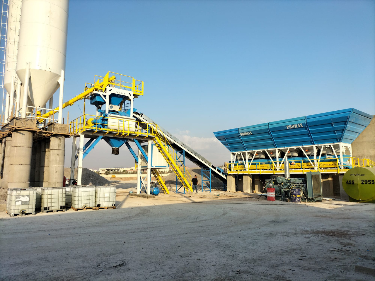 COMPACT CONCRETE BATCHING PLANT C120-TWN L (120m3/h) - Εργοστάσιο σκυροδέματος: φωτογραφία 5 COMPACT CONCRETE BATCHING PLANT C120-TWN L (120m3/h) - Εργοστάσιο σκυροδέματος: φωτογραφία 5