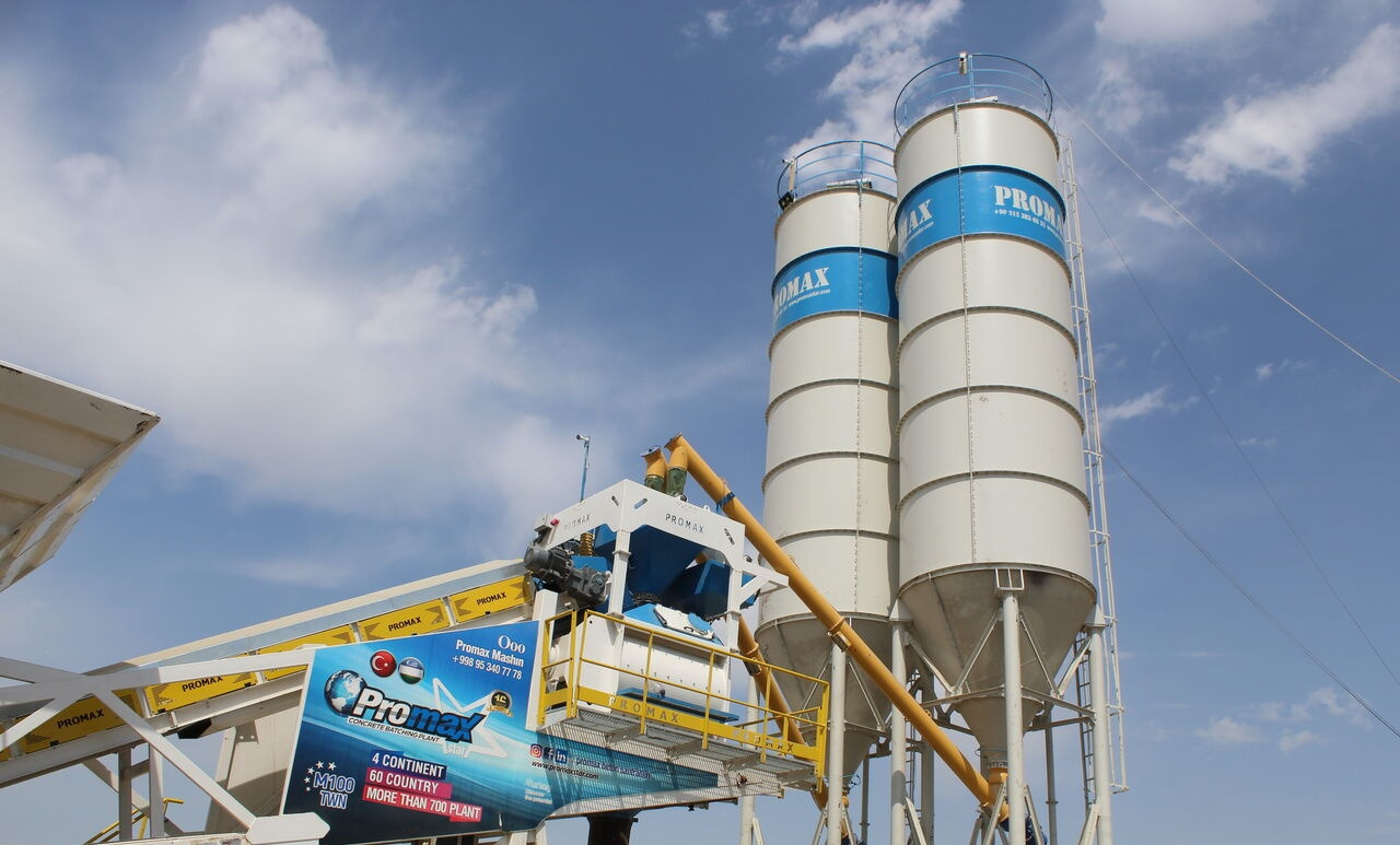Promax 100 tons cement silo delivery from stock - Σιλό τσιμέντου: φωτογραφία 1 Promax 100 tons cement silo delivery from stock - Σιλό τσιμέντου: φωτογραφία 1