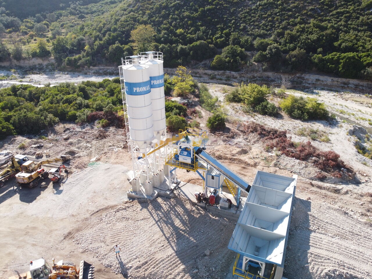 Promax Compact Concrete Batching Plant C100-TWN-LINE (100m3/h) - Εργοστάσιο σκυροδέματος: φωτογραφία 3 Promax Compact Concrete Batching Plant C100-TWN-LINE (100m3/h) - Εργοστάσιο σκυροδέματος: φωτογραφία 3