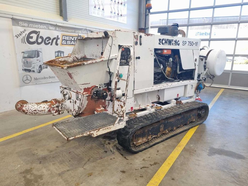 Betonpumpe Schwing SP 750-18 Gummiketten - Σταθερή αντλία σκυροδέματος: φωτογραφία 2 Betonpumpe Schwing SP 750-18 Gummiketten - Σταθερή αντλία σκυροδέματος: φωτογραφία 2