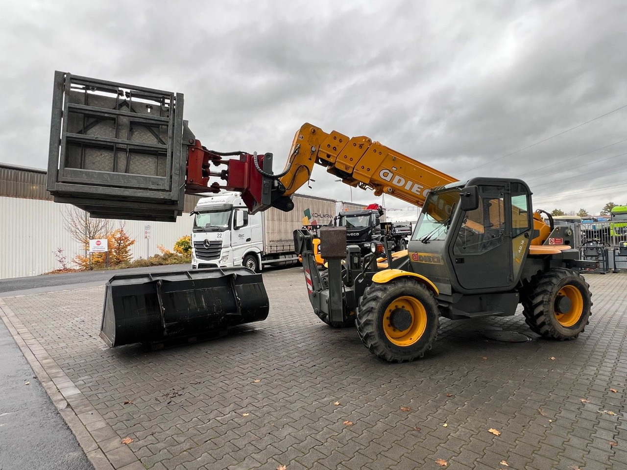 Ελαστιχοφόρος φορτωτής Dieci Icarus 40.16 ET 166 / 4.238 h / 2003: φωτογραφία 8 Ελαστιχοφόρος φορτωτής Dieci Icarus 40.16 ET 166 / 4.238 h / 2003: φωτογραφία 8