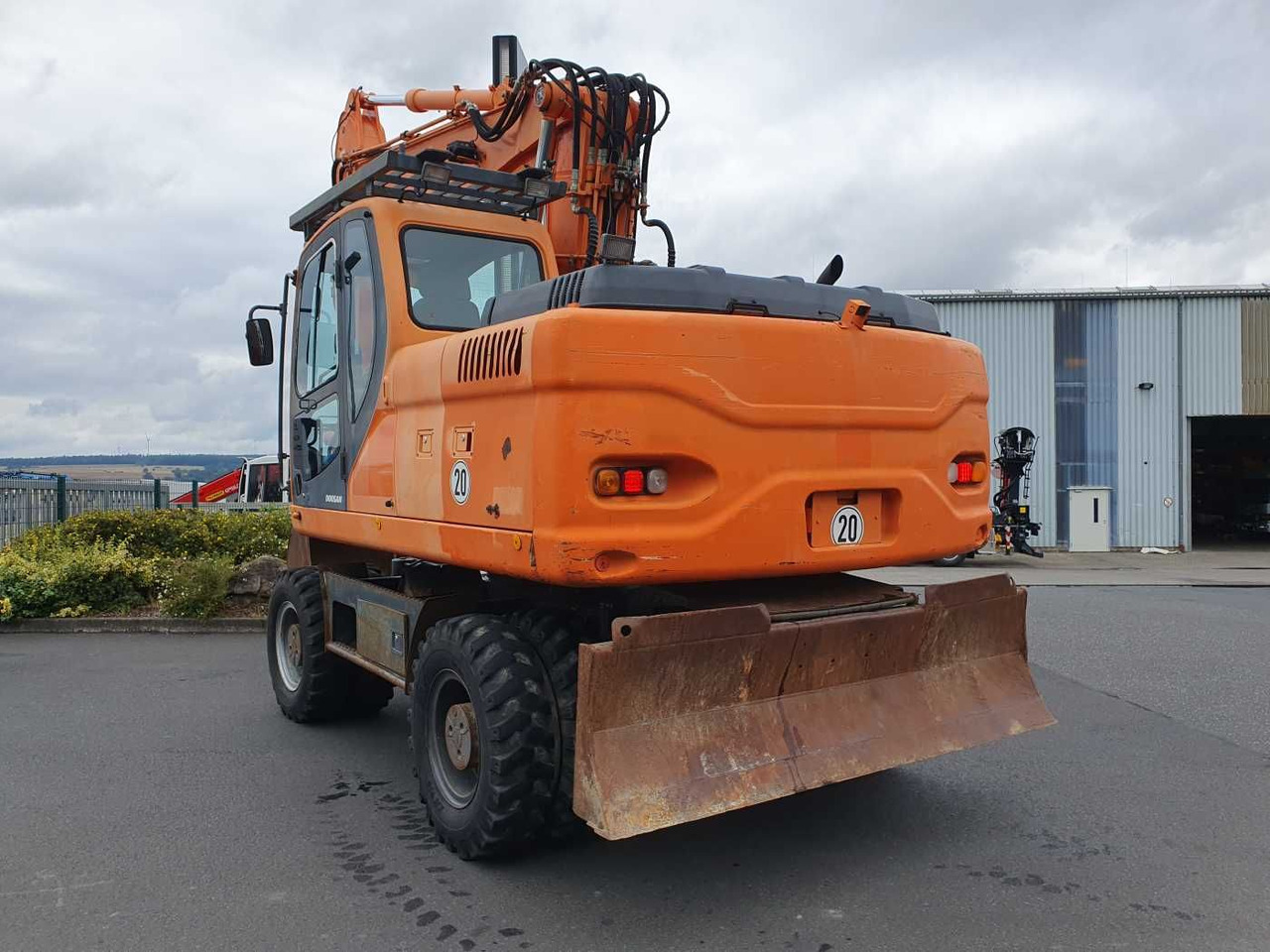 Doosan DX190W / 2008 / 12.349h / 1x Tieflöffel - Τροχοφόρος εκσκαφέας: φωτογραφία 5 Doosan DX190W / 2008 / 12.349h / 1x Tieflöffel - Τροχοφόρος εκσκαφέας: φωτογραφία 5