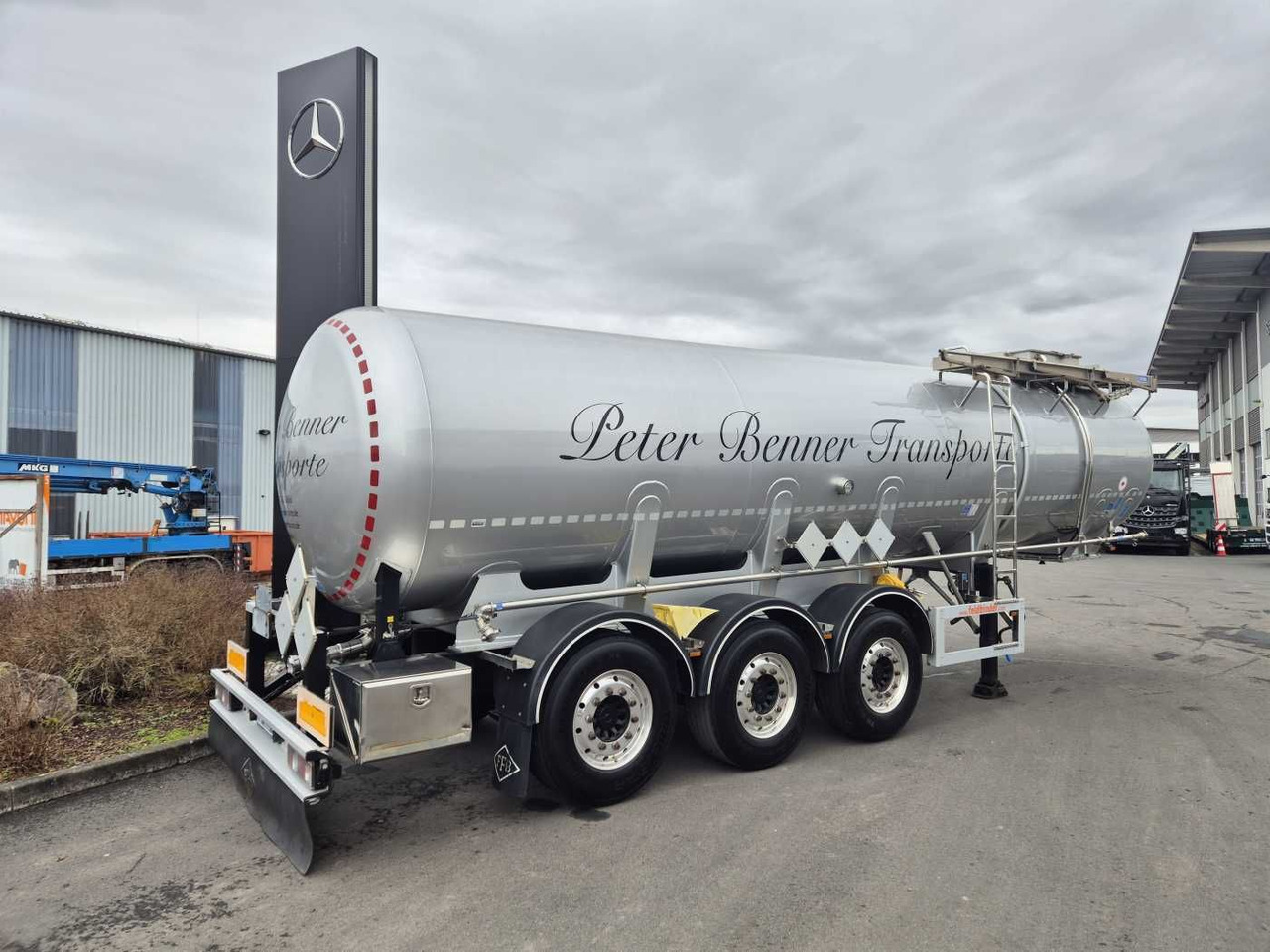 Feldbinder TSA 30.3 Gefahrgut ADR, 1 Kammer 30.000 Liter - Επικαθήμενο βυτίο: φωτογραφία 3 Feldbinder TSA 30.3 Gefahrgut ADR, 1 Kammer 30.000 Liter - Επικαθήμενο βυτίο: φωτογραφία 3
