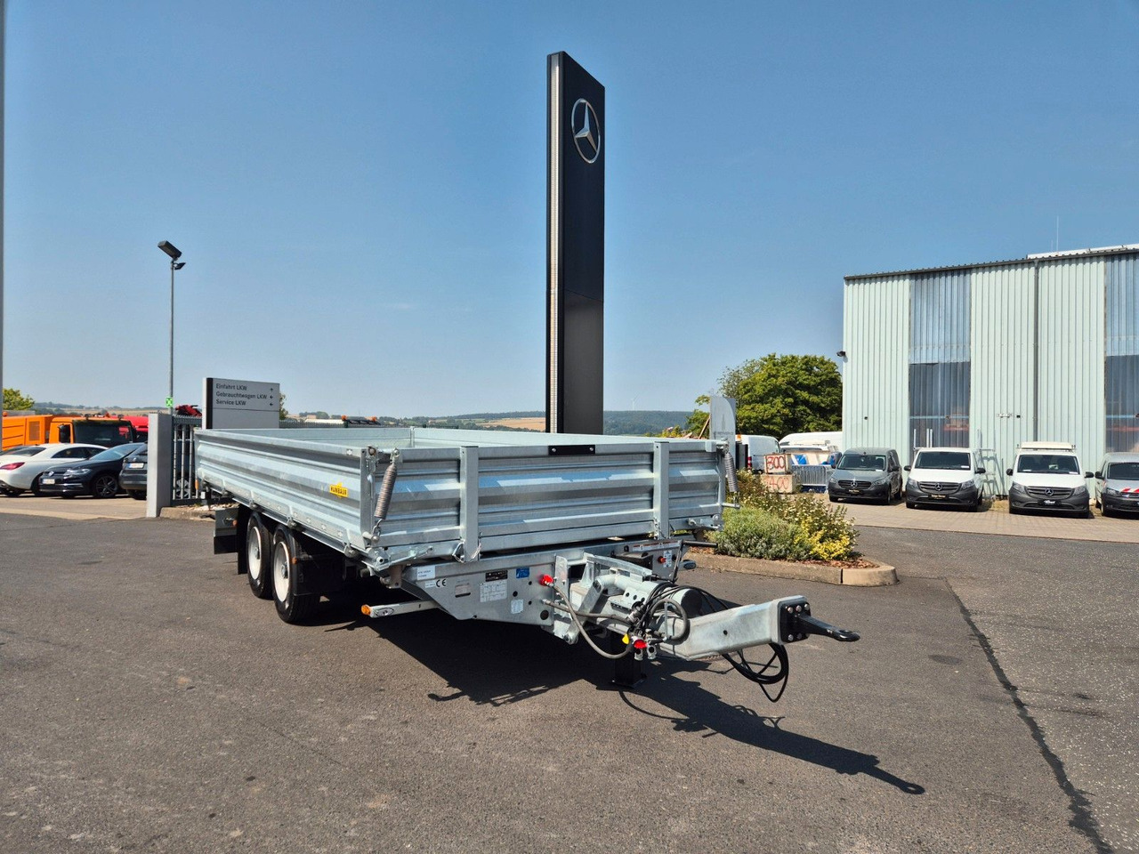 Ρυμούλκα ανατρεπόμενο Humbaur HTK 115524 Dreiseitenkipper vollverzinkt: φωτογραφία 8