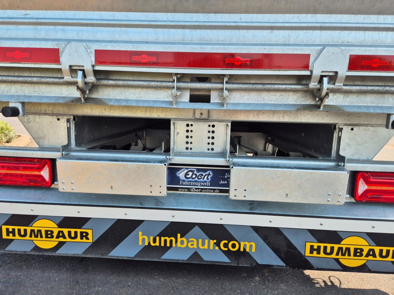 Ρυμούλκα ανατρεπόμενο Humbaur HTK 115524 Dreiseitenkipper vollverzinkt: φωτογραφία 12