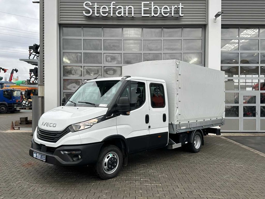 Iveco Daily 50C18H A8 DoKa *AHK*Automatik*7-Sitze* - Επαγγελματικό αυτοκίνητο με μουσαμά, Διπλοκάμπινο ελαφρύ επαγγελματικό: φωτογραφία 1 Iveco Daily 50C18H A8 DoKa *AHK*Automatik*7-Sitze* - Επαγγελματικό αυτοκίνητο με μουσαμά, Διπλοκάμπινο ελαφρύ επαγγελματικό: φωτογραφία 1