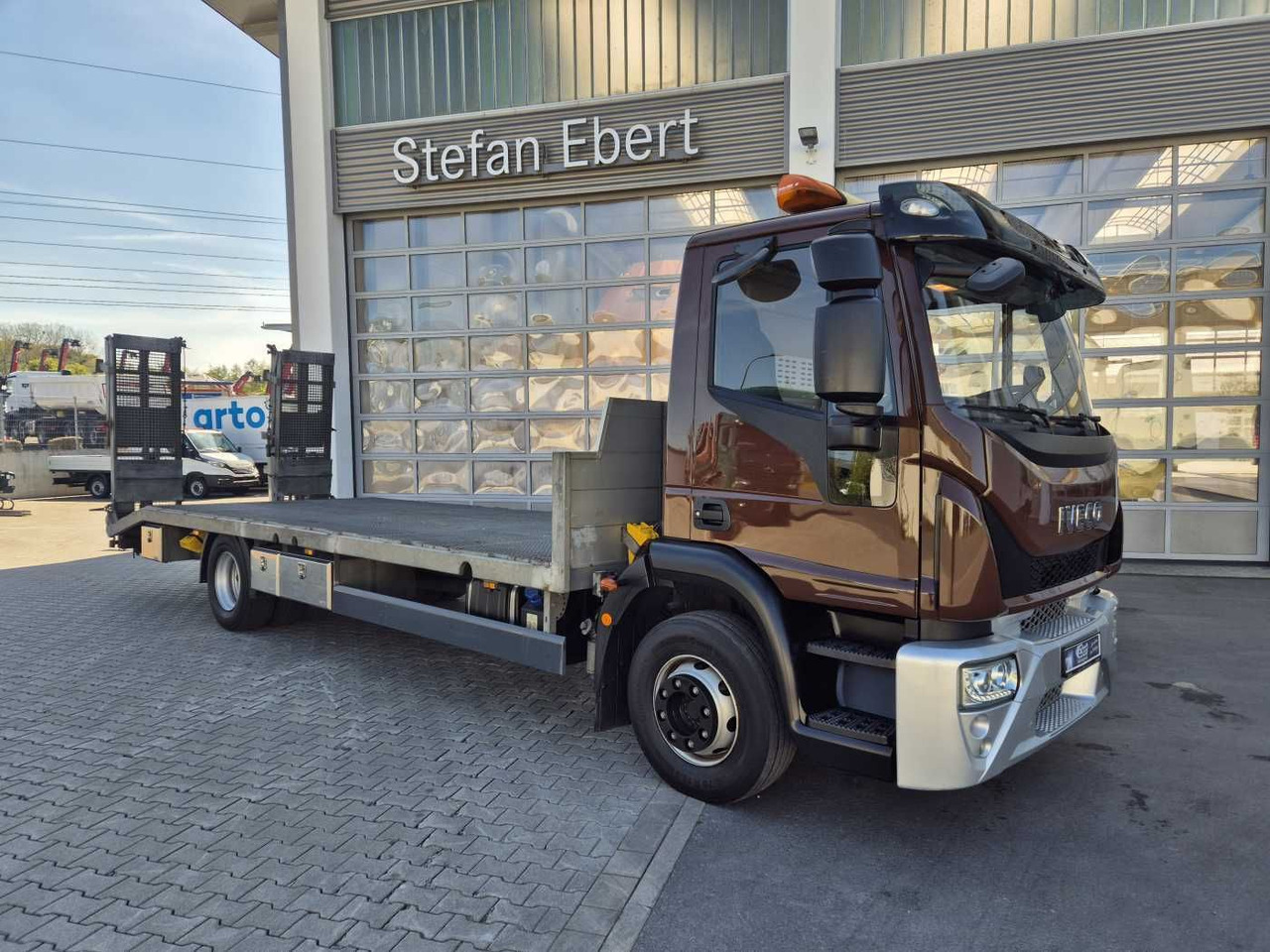 Iveco Eurocargo ML140E25/P Maschinentransporter Winde - Φορτηγό: φωτογραφία 3 Iveco Eurocargo ML140E25/P Maschinentransporter Winde - Φορτηγό: φωτογραφία 3