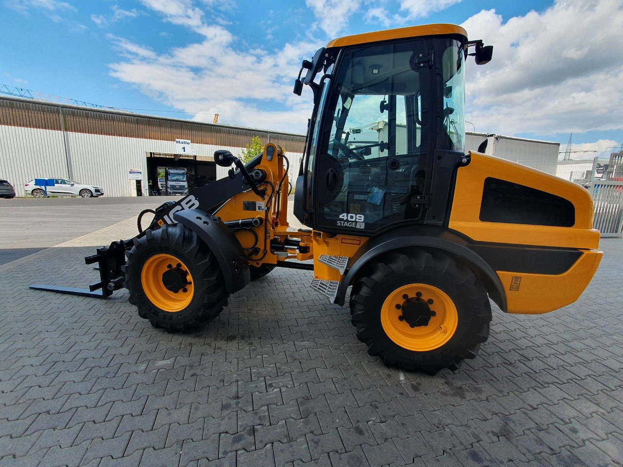 JCB 409 SV / Neufahrzeug / Gabel - Ελαστιχοφόρος φορτωτής: φωτογραφία 5 JCB 409 SV / Neufahrzeug / Gabel - Ελαστιχοφόρος φορτωτής: φωτογραφία 5