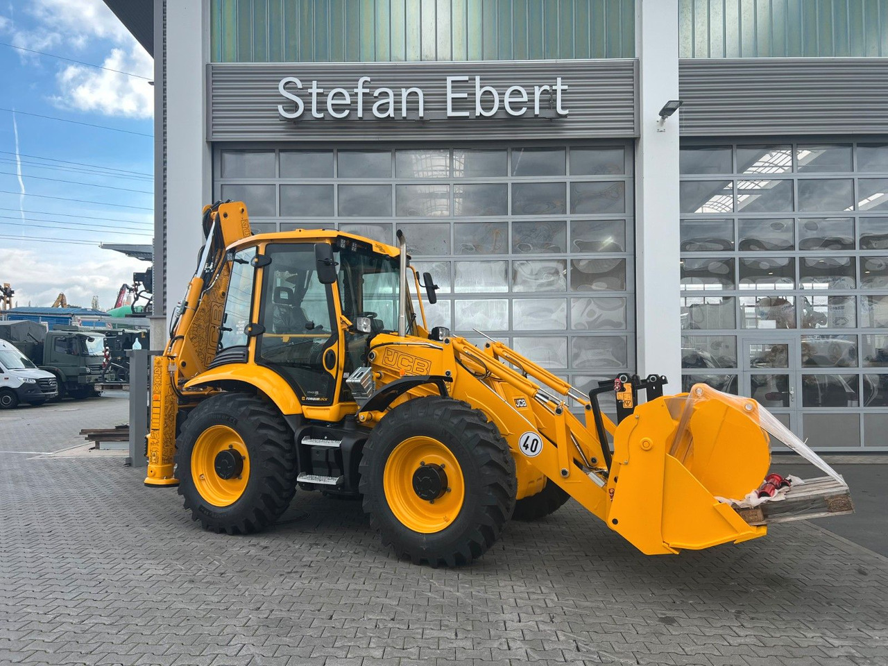 JCB 4CX / Klappschaufel / Dual Drive / Sonderedition - Φορτωτής εκσκαφέας: φωτογραφία 1 JCB 4CX / Klappschaufel / Dual Drive / Sonderedition - Φορτωτής εκσκαφέας: φωτογραφία 1