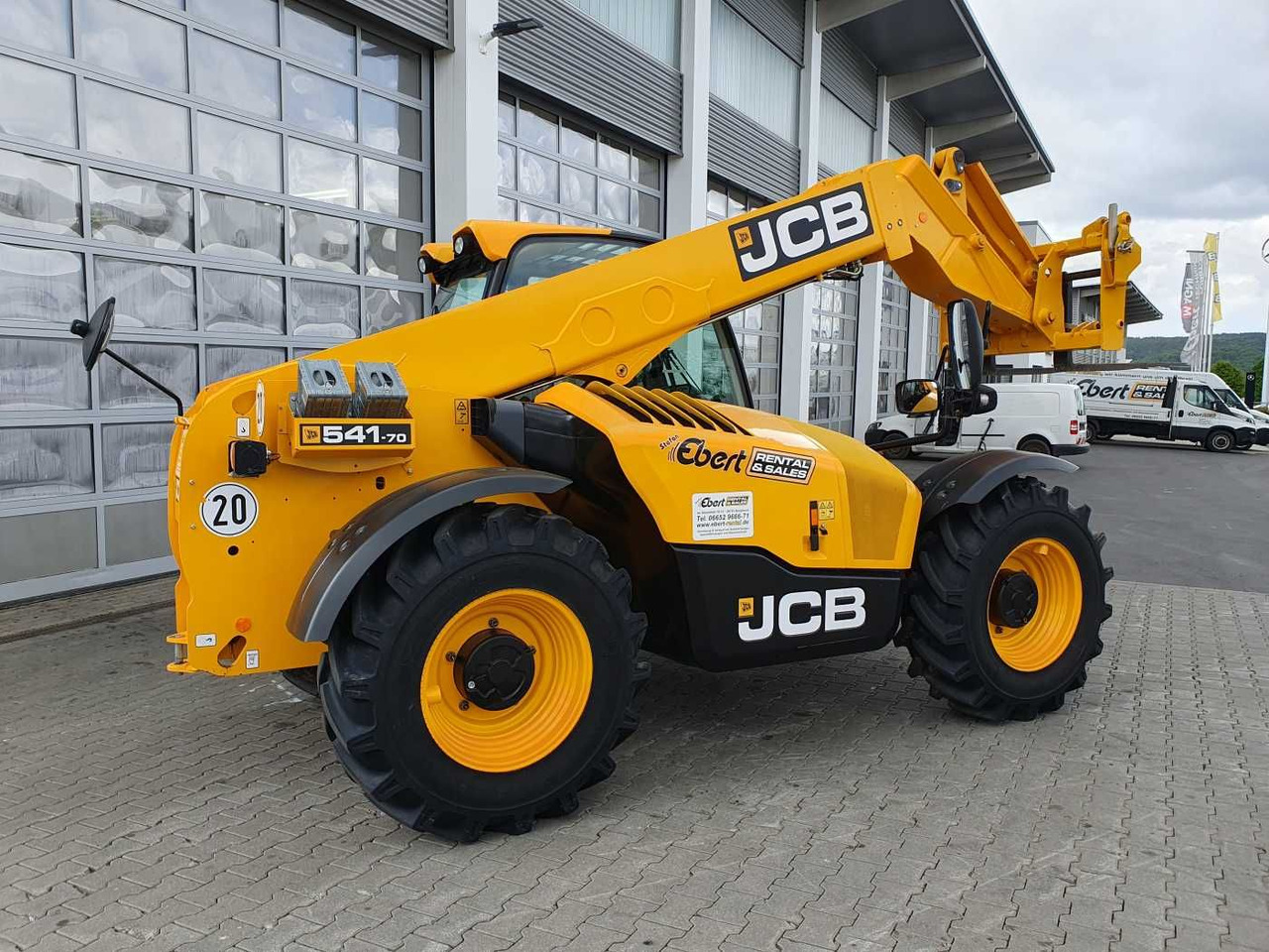 JCB 541-70 / nur 438h / 2022 / 4.100kg / 7m / 109PS - Τηλεσκοπικός φορτωτής: φωτογραφία 2 JCB 541-70 / nur 438h / 2022 / 4.100kg / 7m / 109PS - Τηλεσκοπικός φορτωτής: φωτογραφία 2