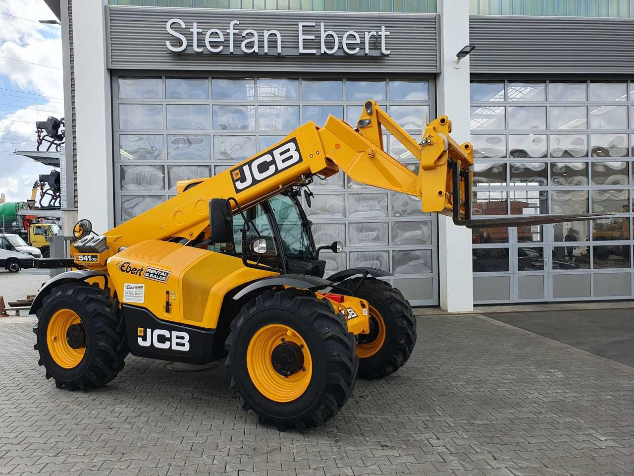 JCB 541-70 / nur 438h / 2022 / 4.100kg / 7m / 109PS - Τηλεσκοπικός φορτωτής: φωτογραφία 1 JCB 541-70 / nur 438h / 2022 / 4.100kg / 7m / 109PS - Τηλεσκοπικός φορτωτής: φωτογραφία 1