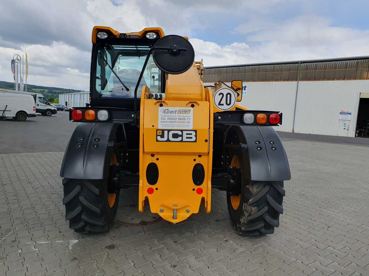 JCB 541-70 / nur 438h / 2022 / 4.100kg / 7m / 109PS - Τηλεσκοπικός φορτωτής: φωτογραφία 4 JCB 541-70 / nur 438h / 2022 / 4.100kg / 7m / 109PS - Τηλεσκοπικός φορτωτής: φωτογραφία 4