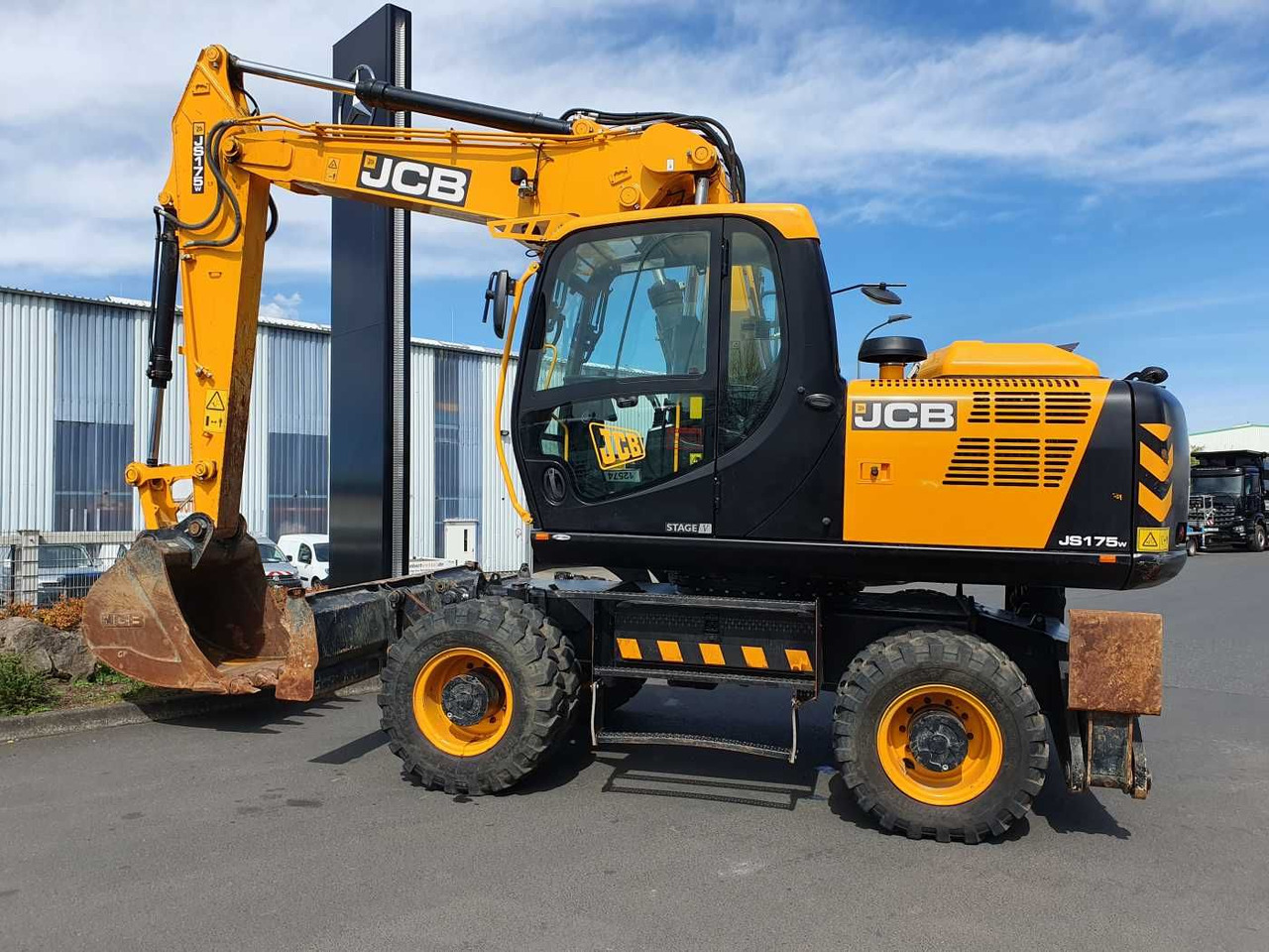 JCB JS 175 W / 2024 / nur 622h! / 1x Tieflöffel - Τροχοφόρος εκσκαφέας: φωτογραφία 2 JCB JS 175 W / 2024 / nur 622h! / 1x Tieflöffel - Τροχοφόρος εκσκαφέας: φωτογραφία 2