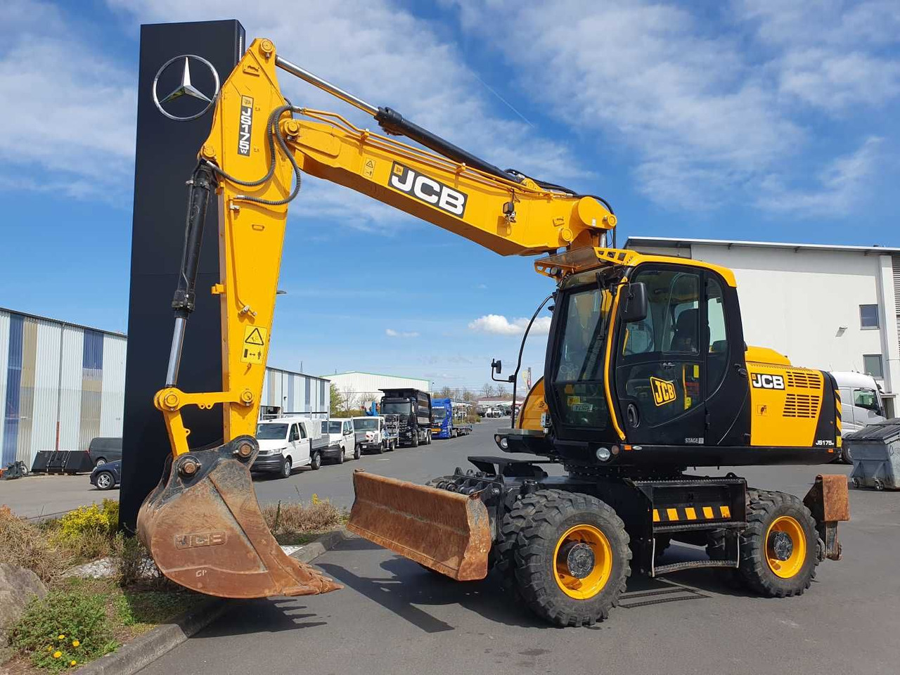 JCB JS 175 W / 2024 / nur 622h! / 1x Tieflöffel - Τροχοφόρος εκσκαφέας: φωτογραφία 1 JCB JS 175 W / 2024 / nur 622h! / 1x Tieflöffel - Τροχοφόρος εκσκαφέας: φωτογραφία 1