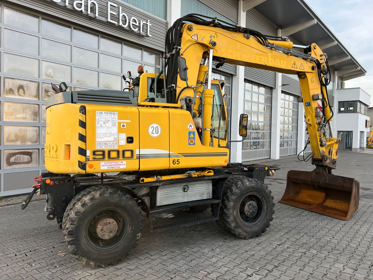 Liebherr A 900 C ZW Litronic / 19.616 h / 2009 - Τροχοφόρος εκσκαφέας: φωτογραφία 3 Liebherr A 900 C ZW Litronic / 19.616 h / 2009 - Τροχοφόρος εκσκαφέας: φωτογραφία 3