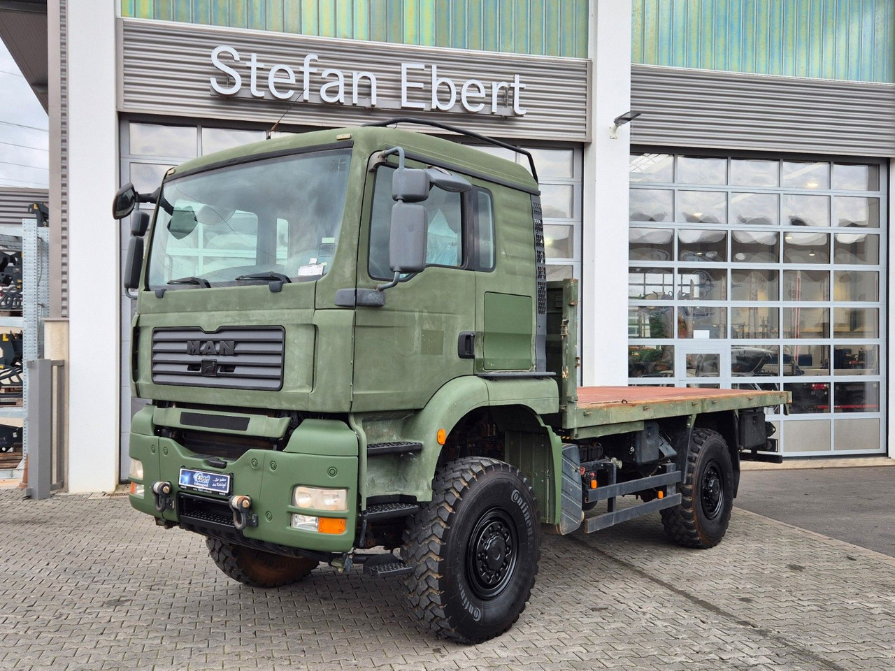 MAN TGA 18.360 4x4 BB Pritsche Single Bereifung - Φορτηγό με ανοιχτή καρότσα: φωτογραφία 1 MAN TGA 18.360 4x4 BB Pritsche Single Bereifung - Φορτηγό με ανοιχτή καρότσα: φωτογραφία 1