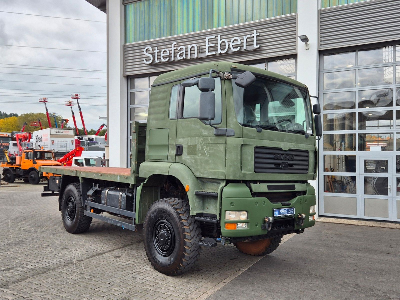 MAN TGA 18.360 4x4 BB Pritsche Single Bereifung - Φορτηγό με ανοιχτή καρότσα: φωτογραφία 2 MAN TGA 18.360 4x4 BB Pritsche Single Bereifung - Φορτηγό με ανοιχτή καρότσα: φωτογραφία 2