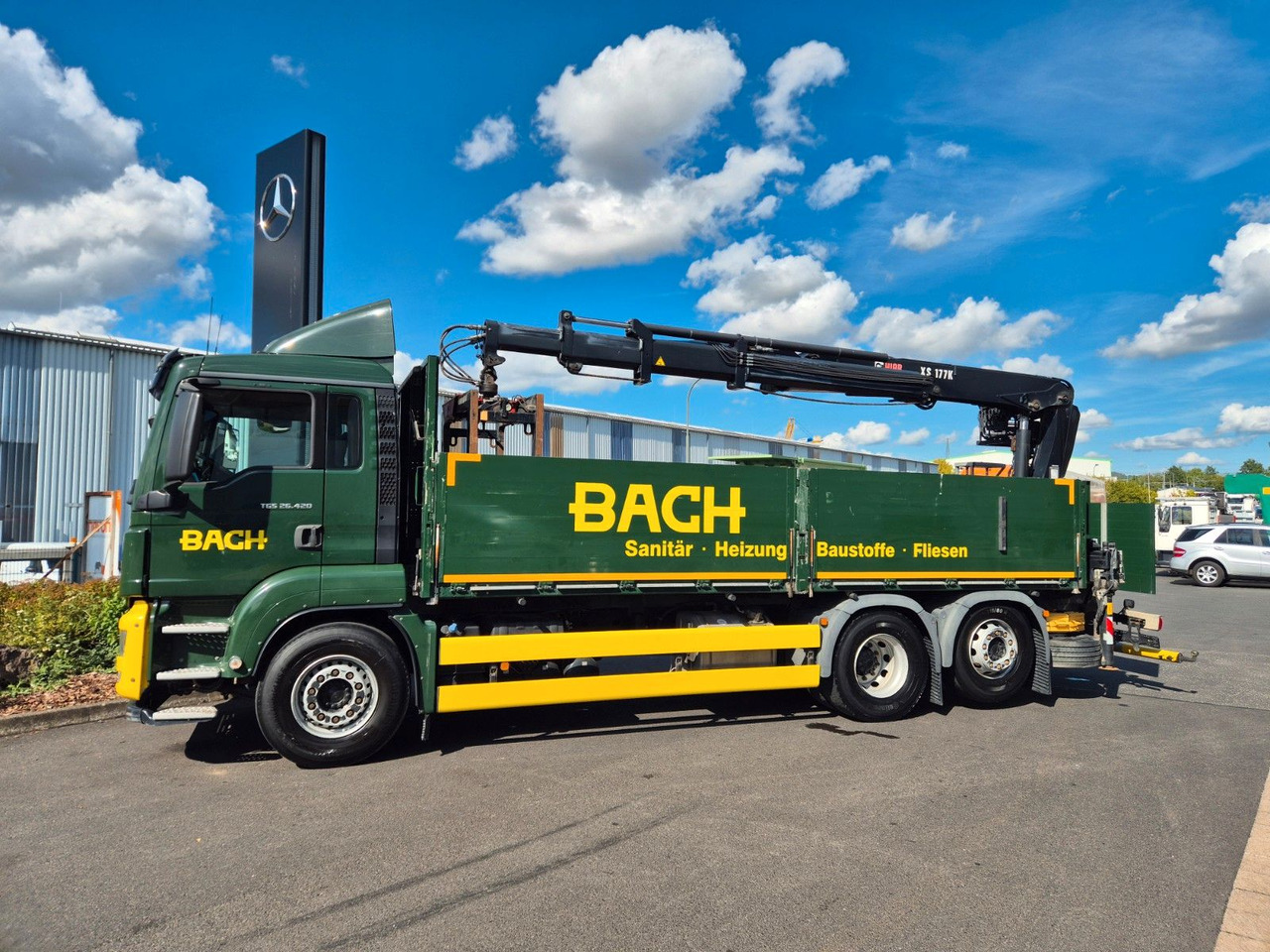 MAN TGS 26.420 6x2-4 LL Hiab 177K PRO 2 Stück - Φορτηγό με γερανό: φωτογραφία 4 MAN TGS 26.420 6x2-4 LL Hiab 177K PRO 2 Stück - Φορτηγό με γερανό: φωτογραφία 4