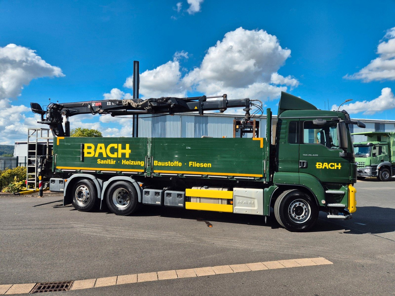 MAN TGS 26.420 6x2-4 LL Hiab 177K PRO 2 Stück - Φορτηγό με ανοιχτή καρότσα: φωτογραφία 5 MAN TGS 26.420 6x2-4 LL Hiab 177K PRO 2 Stück - Φορτηγό με ανοιχτή καρότσα: φωτογραφία 5