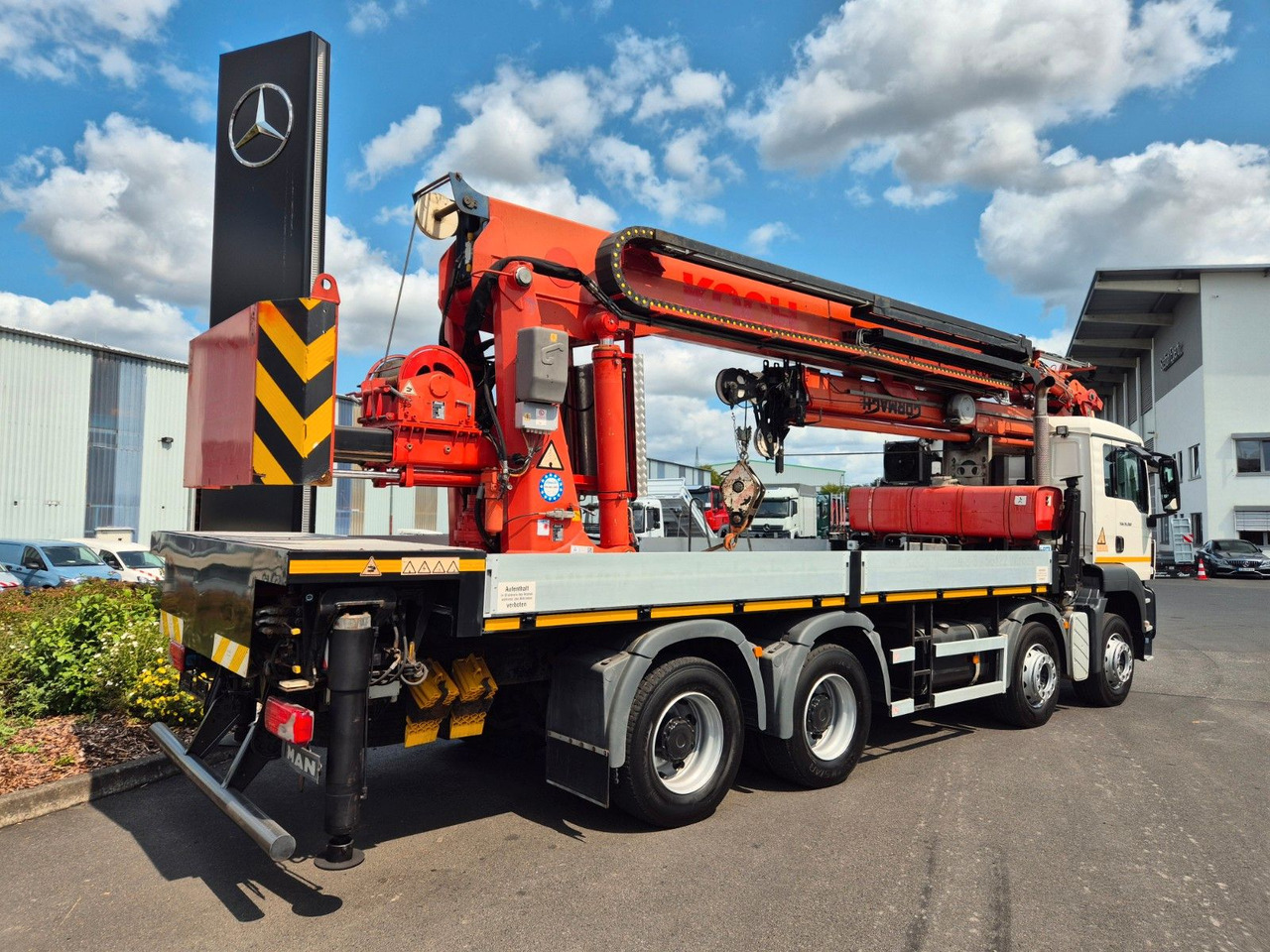 Φορτηγό με γερανό MAN TGS 35.360 8x4 BB Gormach 91000 TECH Funk: φωτογραφία 8 Φορτηγό με γερανό MAN TGS 35.360 8x4 BB Gormach 91000 TECH Funk: φωτογραφία 8