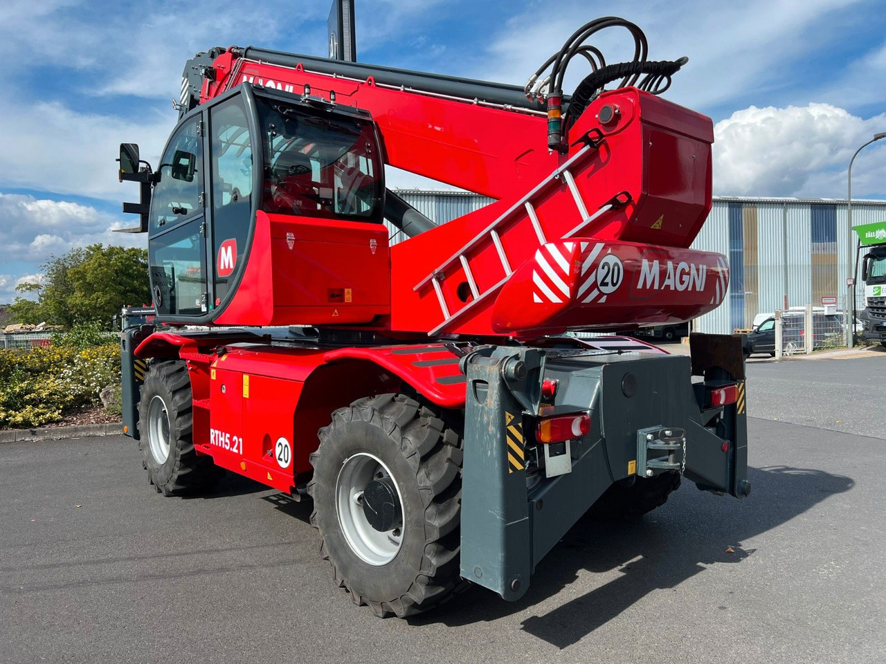 Magni RTH 5.21 Roto / Funk / Gabel / nur 419h - Τηλεσκοπικός φορτωτής: φωτογραφία 3 Magni RTH 5.21 Roto / Funk / Gabel / nur 419h - Τηλεσκοπικός φορτωτής: φωτογραφία 3