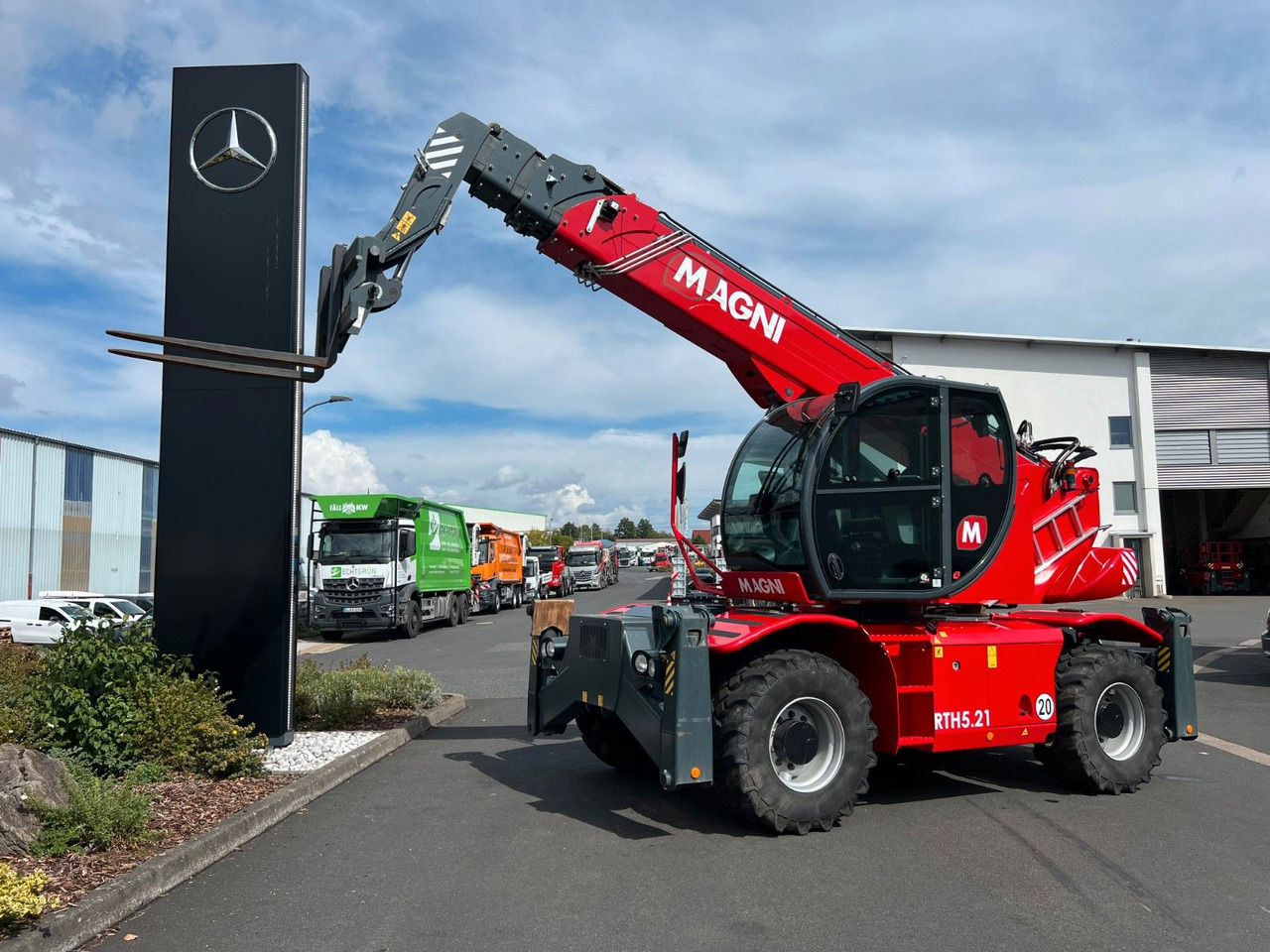 Magni RTH 5.21 Roto / Funk / Gabel / nur 462h - Τηλεσκοπικός φορτωτής: φωτογραφία 1 Magni RTH 5.21 Roto / Funk / Gabel / nur 462h - Τηλεσκοπικός φορτωτής: φωτογραφία 1