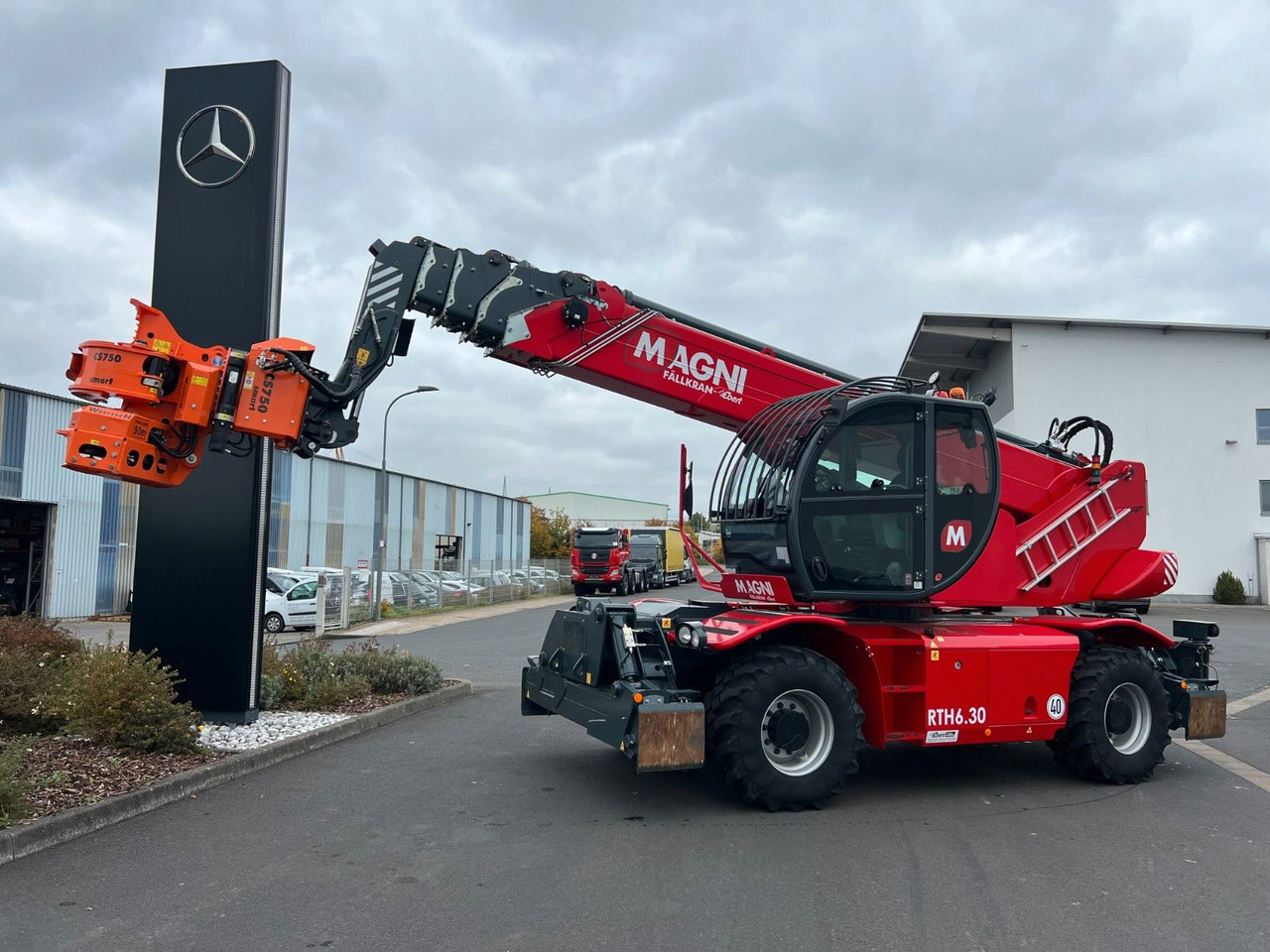 Magni RTH 6.30 SH / Fällkran / Westtech CS750 - Τηλεσκοπικός φορτωτής: φωτογραφία 1 Magni RTH 6.30 SH / Fällkran / Westtech CS750 - Τηλεσκοπικός φορτωτής: φωτογραφία 1