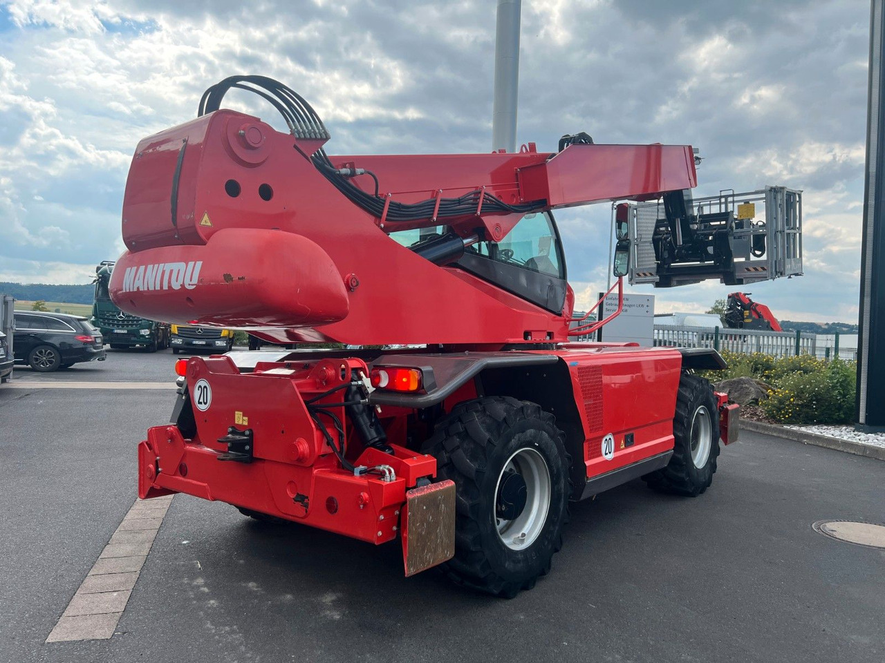 Manitou MRT 2550 + / nur 1.092h! / Gabel / Korb - Τηλεσκοπικός φορτωτής: φωτογραφία 5 Manitou MRT 2550 + / nur 1.092h! / Gabel / Korb - Τηλεσκοπικός φορτωτής: φωτογραφία 5