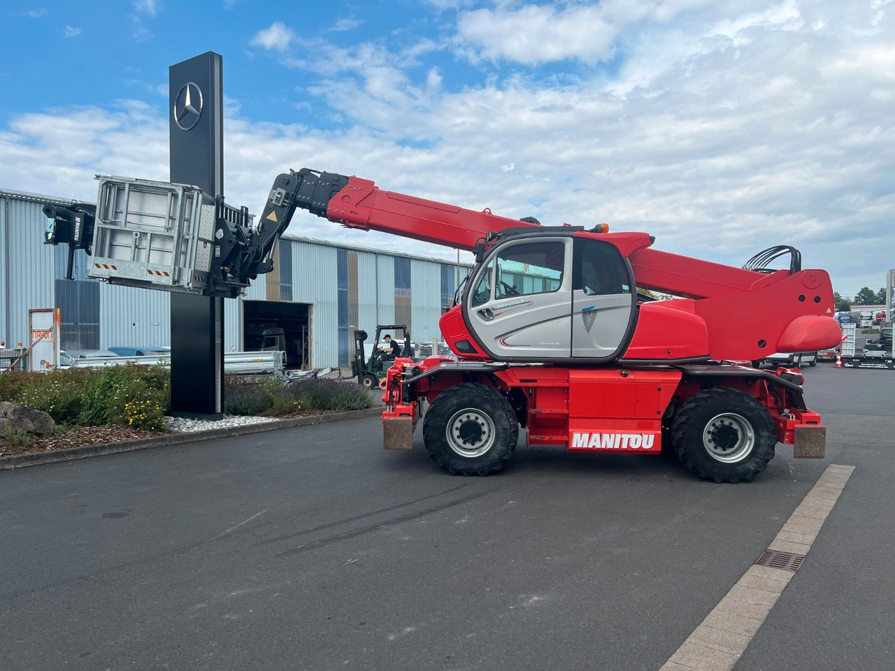 Manitou MRT 2550 + / nur 1.092h! / Gabel / Korb - Τηλεσκοπικός φορτωτής: φωτογραφία 2 Manitou MRT 2550 + / nur 1.092h! / Gabel / Korb - Τηλεσκοπικός φορτωτής: φωτογραφία 2