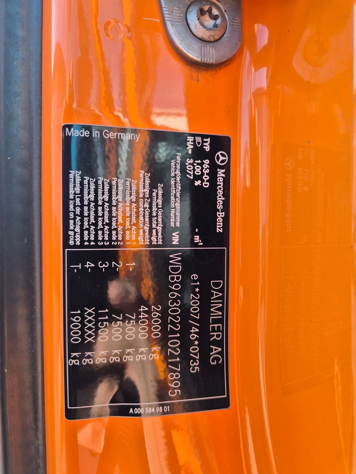 Μίσθωση  Mercedes-Benz Actros 2533 L Faun Variopress II524 V19 Zoeller Mercedes-Benz Actros 2533 L Faun Variopress II524 V19 Zoeller: φωτογραφία 29