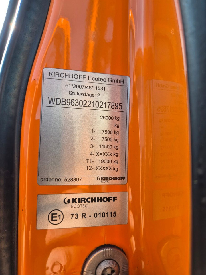 Μίσθωση  Mercedes-Benz Actros 2533 L Faun Variopress II524 V19 Zoeller Mercedes-Benz Actros 2533 L Faun Variopress II524 V19 Zoeller: φωτογραφία 28