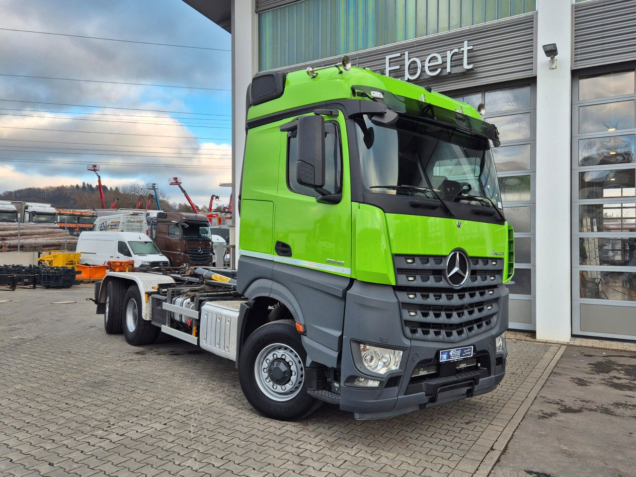 Mercedes-Benz Arocs 2548 L 6x2/4 HAD Palfinger T20A AHK - Φορτηγό φόρτωσης γάντζου: φωτογραφία 4 Mercedes-Benz Arocs 2548 L 6x2/4 HAD Palfinger T20A AHK - Φορτηγό φόρτωσης γάντζου: φωτογραφία 4