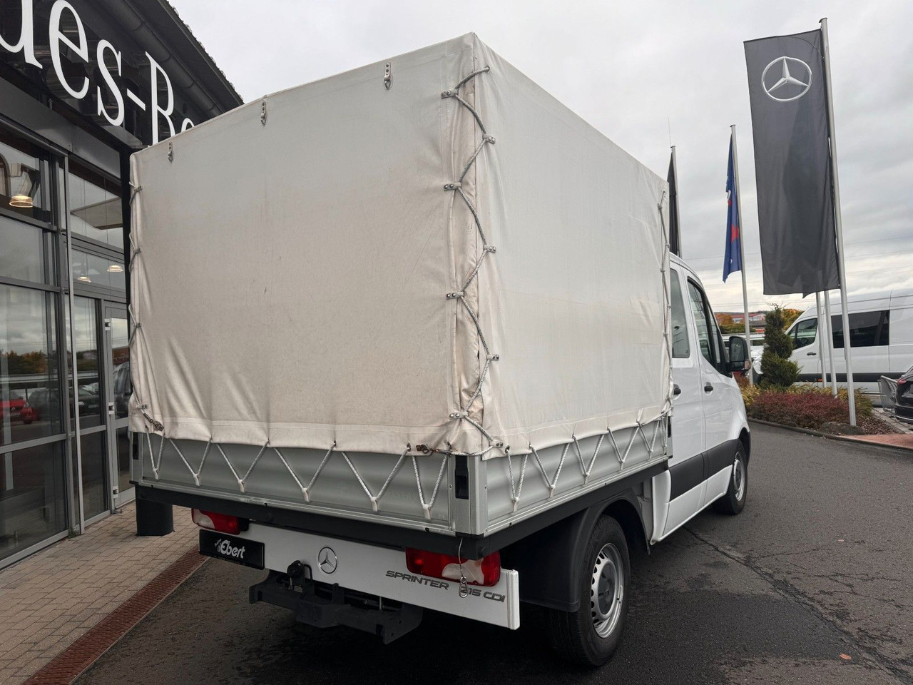 Mercedes-Benz Sprinter 215 CDI DoKa 9G Klima AHK SHZ - Επαγγελματικό αυτοκίνητο με μουσαμά, Διπλοκάμπινο ελαφρύ επαγγελματικό: φωτογραφία 4 Mercedes-Benz Sprinter 215 CDI DoKa 9G Klima AHK SHZ - Επαγγελματικό αυτοκίνητο με μουσαμά, Διπλοκάμπινο ελαφρύ επαγγελματικό: φωτογραφία 4