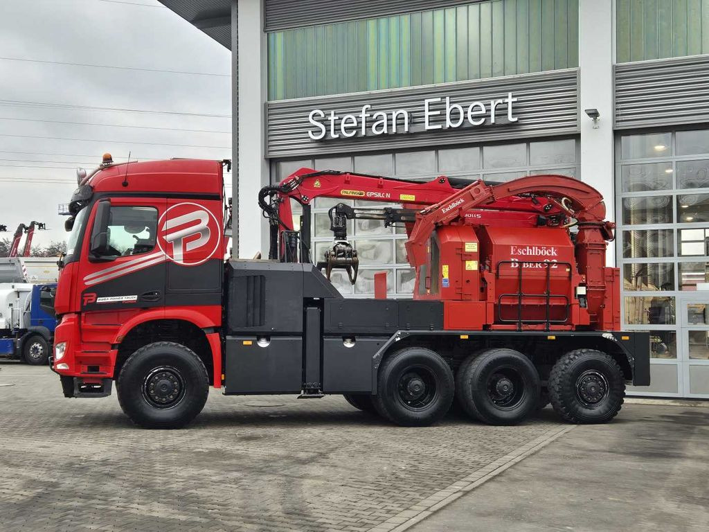 Mercedes-Benz TUROX 8x8 Eschlböck Biber 92 Holzhacker / 1.512h - Φορτηγό: φωτογραφία 2 Mercedes-Benz TUROX 8x8 Eschlböck Biber 92 Holzhacker / 1.512h - Φορτηγό: φωτογραφία 2
