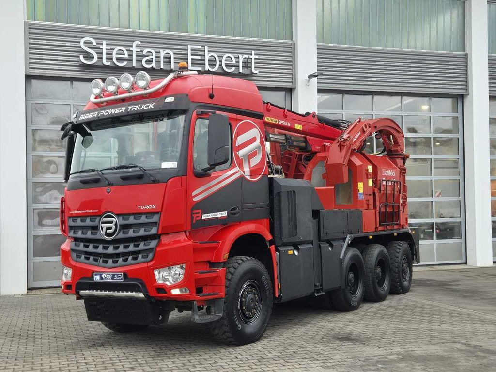 Mercedes-Benz TUROX 8x8 Eschlböck Biber 92 Holzhacker / 1.512h - Φορτηγό: φωτογραφία 1 Mercedes-Benz TUROX 8x8 Eschlböck Biber 92 Holzhacker / 1.512h - Φορτηγό: φωτογραφία 1