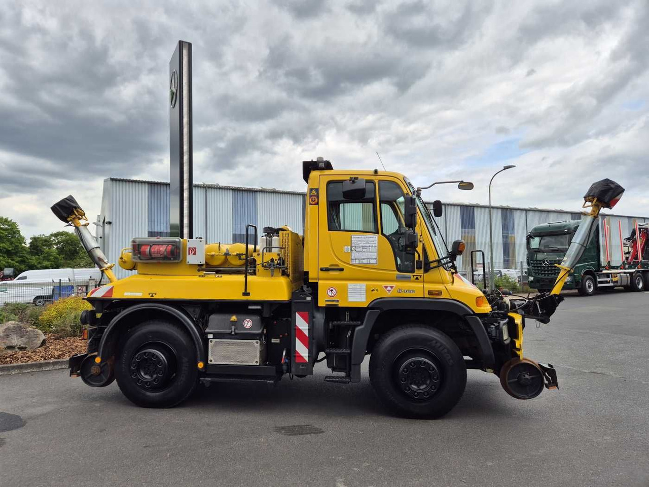 Mercedes-Benz Unimog U400 4x4 Zweiwege ZAGRO 800t/52 Achsen - Φορτηγό: φωτογραφία 5 Mercedes-Benz Unimog U400 4x4 Zweiwege ZAGRO 800t/52 Achsen - Φορτηγό: φωτογραφία 5