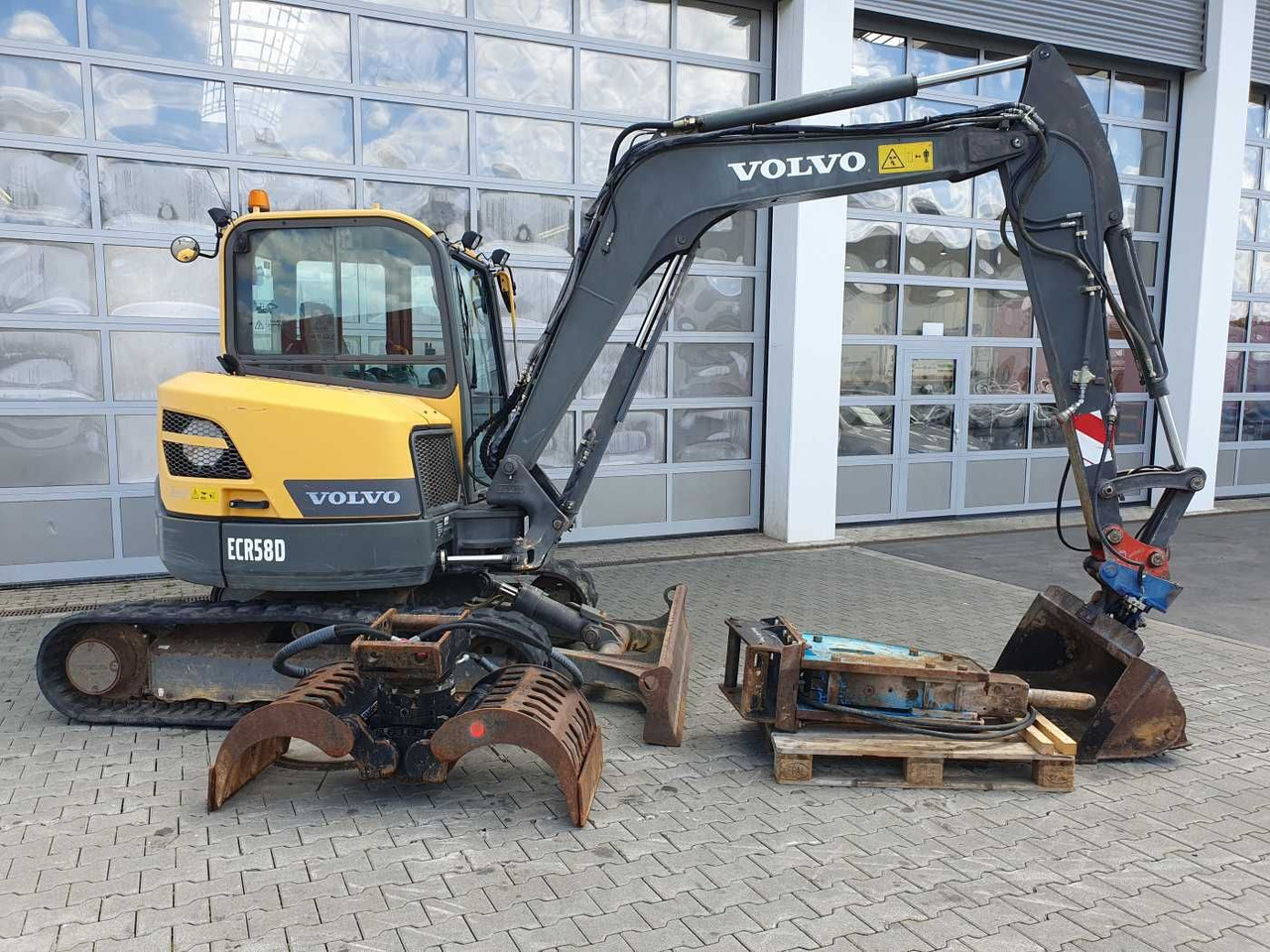 Volvo ECR58D / nur 5.433h / 1x hydr.GL - Μίνι εκσκαφέας: φωτογραφία 2 Volvo ECR58D / nur 5.433h / 1x hydr.GL - Μίνι εκσκαφέας: φωτογραφία 2