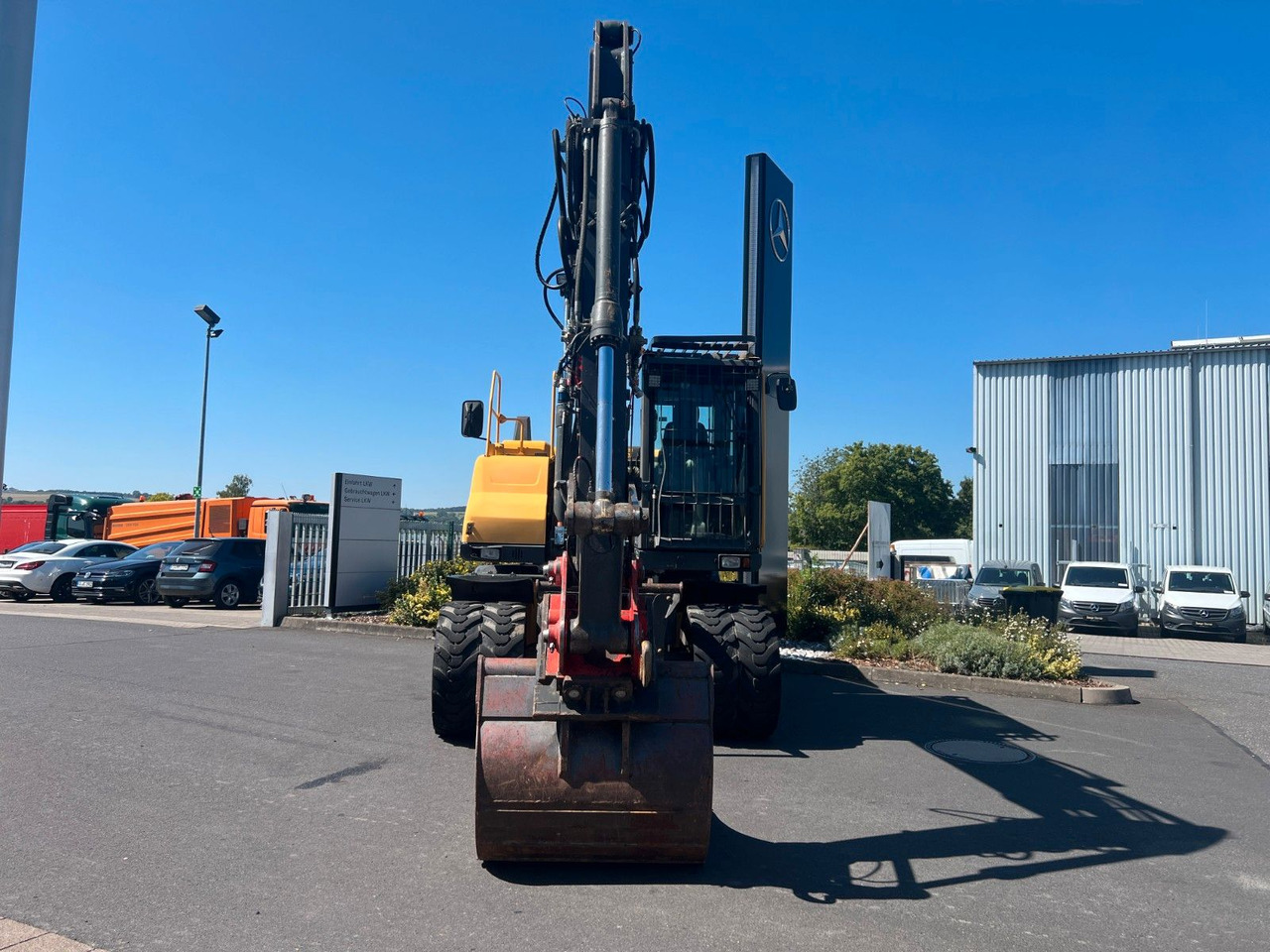 Τροχοφόρος εκσκαφέας Volvo EW160D / 2014 / 1xTieflöffel / Forstschutzgitter: φωτογραφία 13