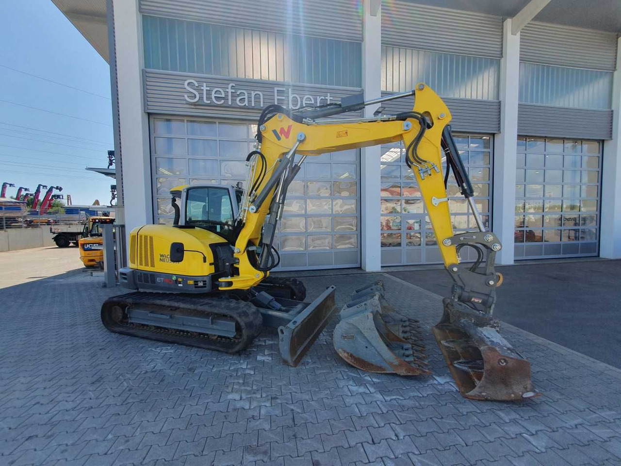 Wacker ET90 / HS08 / nur 1.244h! / Greifer/ Löffelpaket - Μίνι εκσκαφέας: φωτογραφία 2 Wacker ET90 / HS08 / nur 1.244h! / Greifer/ Löffelpaket - Μίνι εκσκαφέας: φωτογραφία 2