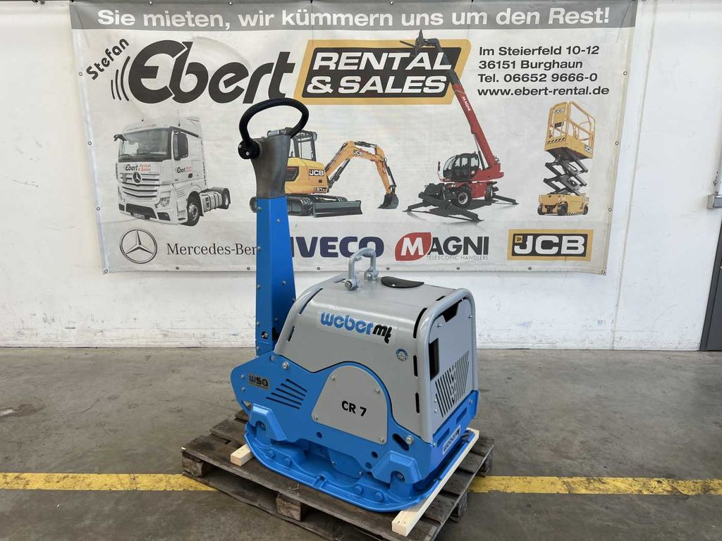Weber CR 7 WSA Hatz-Diesel / 484 kg Rüttelplatte - Κατασκευή μηχανήματα: φωτογραφία 1 Weber CR 7 WSA Hatz-Diesel / 484 kg Rüttelplatte - Κατασκευή μηχανήματα: φωτογραφία 1