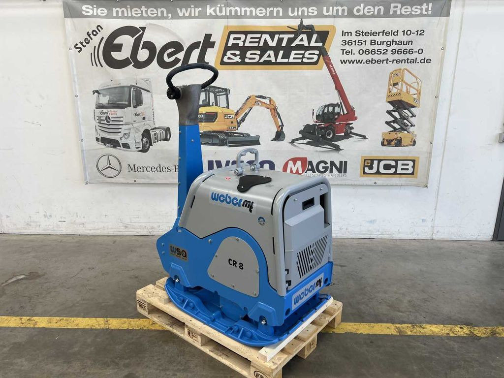Weber CR 8 WSA Hatz-Diesel / 608 kg Rüttelplatte - Κατασκευή μηχανήματα: φωτογραφία 1 Weber CR 8 WSA Hatz-Diesel / 608 kg Rüttelplatte - Κατασκευή μηχανήματα: φωτογραφία 1