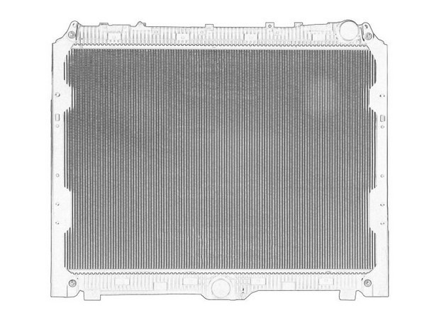 MERCEDES-BENZ OE Cooling Radiator A9615002700 - Ψυγείο αυτοκίνητο για Φορτηγό: φωτογραφία 2 MERCEDES-BENZ OE Cooling Radiator A9615002700 - Ψυγείο αυτοκίνητο για Φορτηγό: φωτογραφία 2