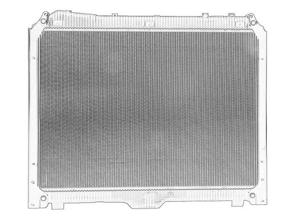 MERCEDES-BENZ OE Cooling Radiator A9615002700 - Ψυγείο αυτοκίνητο για Φορτηγό: φωτογραφία 1 MERCEDES-BENZ OE Cooling Radiator A9615002700 - Ψυγείο αυτοκίνητο για Φορτηγό: φωτογραφία 1