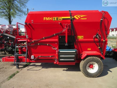 Fimaks Futtermischer FMHII 8m3/Mixer feeder/Carro mezclad - Ενσιροδιανομέας: φωτογραφία 4 Fimaks Futtermischer FMHII 8m3/Mixer feeder/Carro mezclad - Ενσιροδιανομέας: φωτογραφία 4