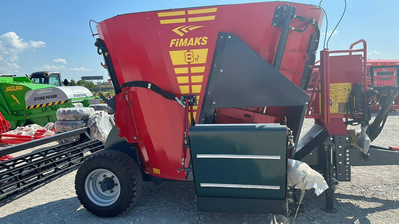 Fimaks vertical feeder mixer FMV8L, 8 m3 - Ενσιροδιανομέας: φωτογραφία 2 Fimaks vertical feeder mixer FMV8L, 8 m3 - Ενσιροδιανομέας: φωτογραφία 2